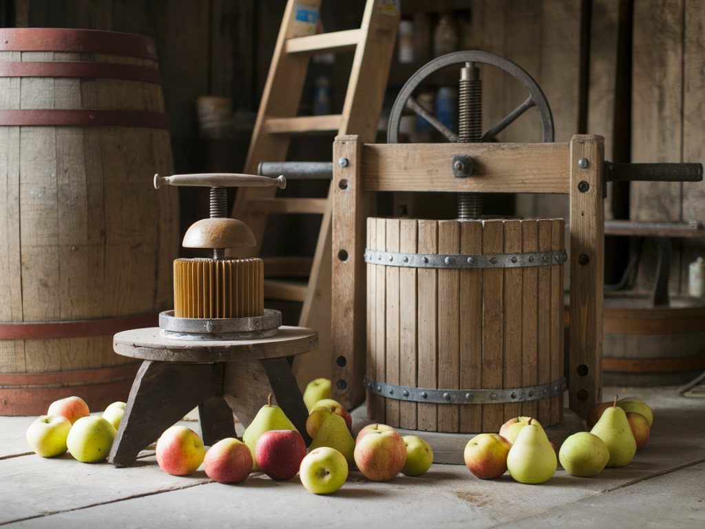 Où dénicher des presses à cidre et poiré anciennes et comment relancer une micro‑production locale