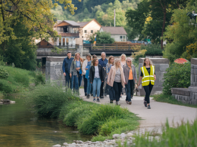 Comment monter un circuit pédestre reliant trois sites patrimoniaux autour d'une commune et obtenir le soutien des élus et des financeurs
